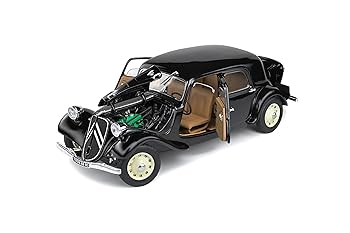 solido S1800903 czarny 1: 18 1937 Citroen Traction 11CV